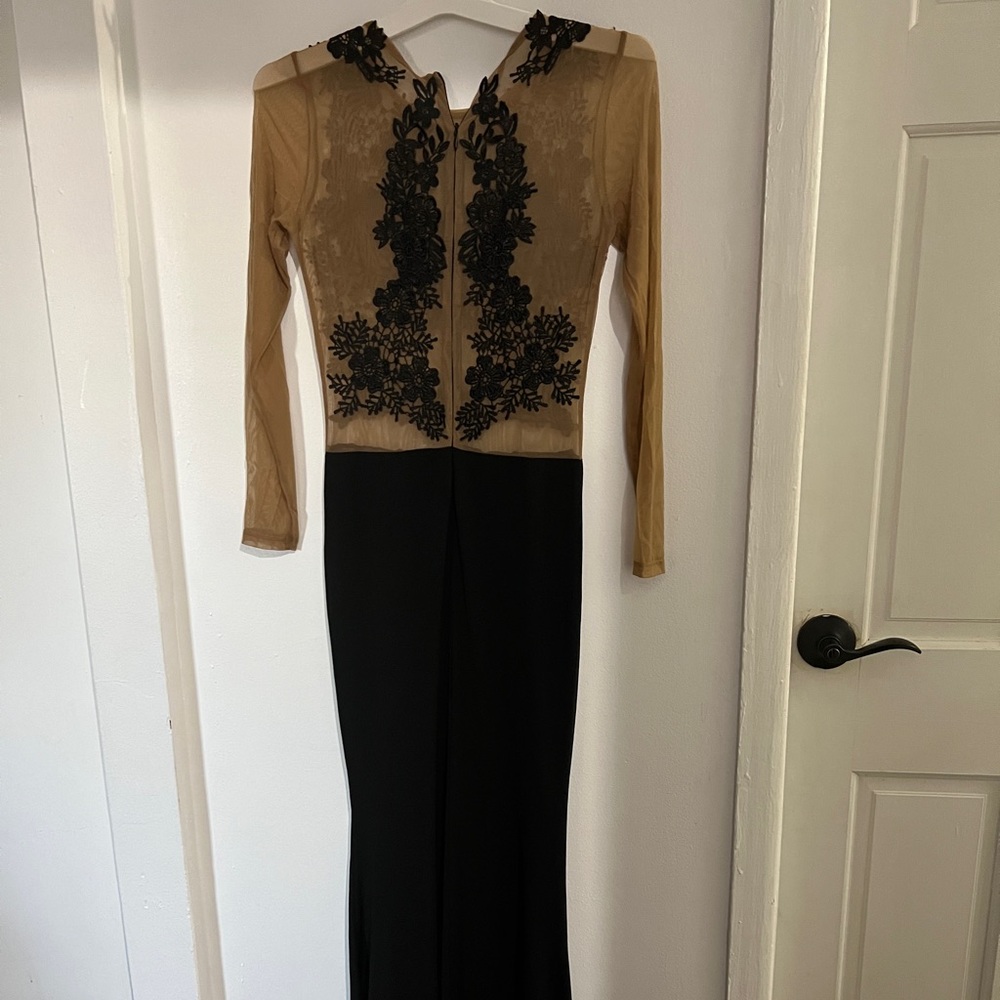 New black prom dress